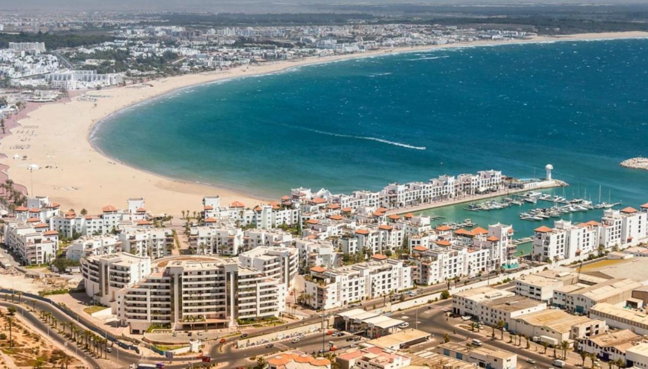 New Sea Front Apartment 95Sqm With Unlimited Wi-Fi Αγκαντίρ Εξωτερικό φωτογραφία